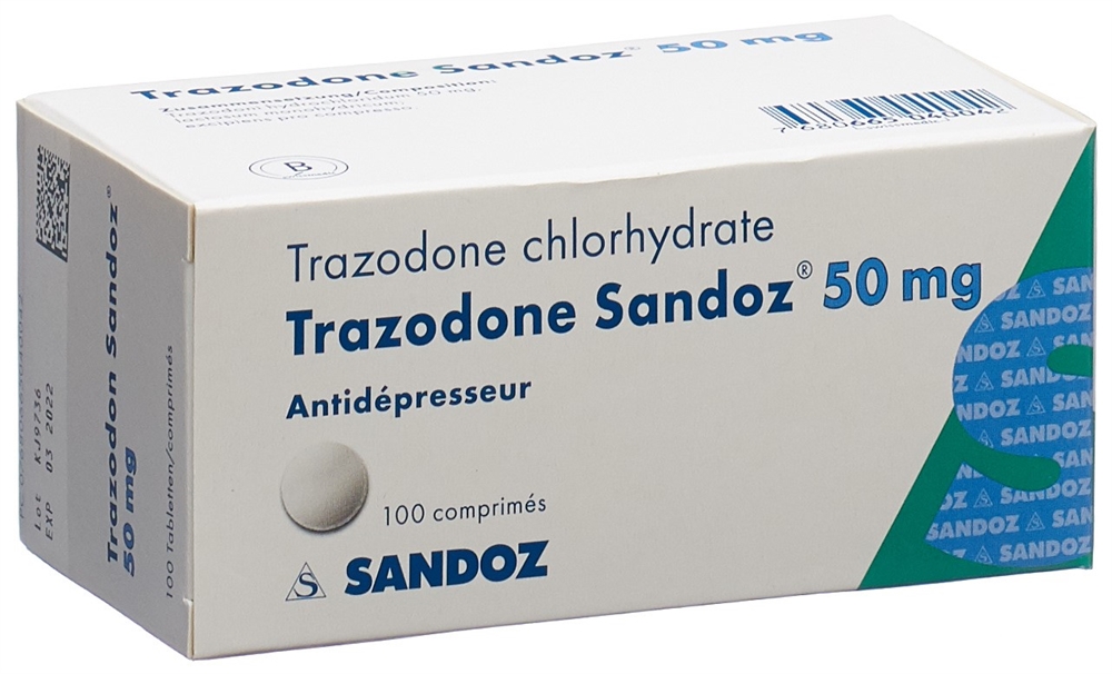 Trazodon Sandoz 50 mg, Tabletten