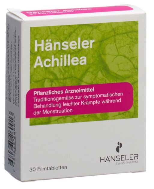 Hänseler Achillea, Filmtabletten