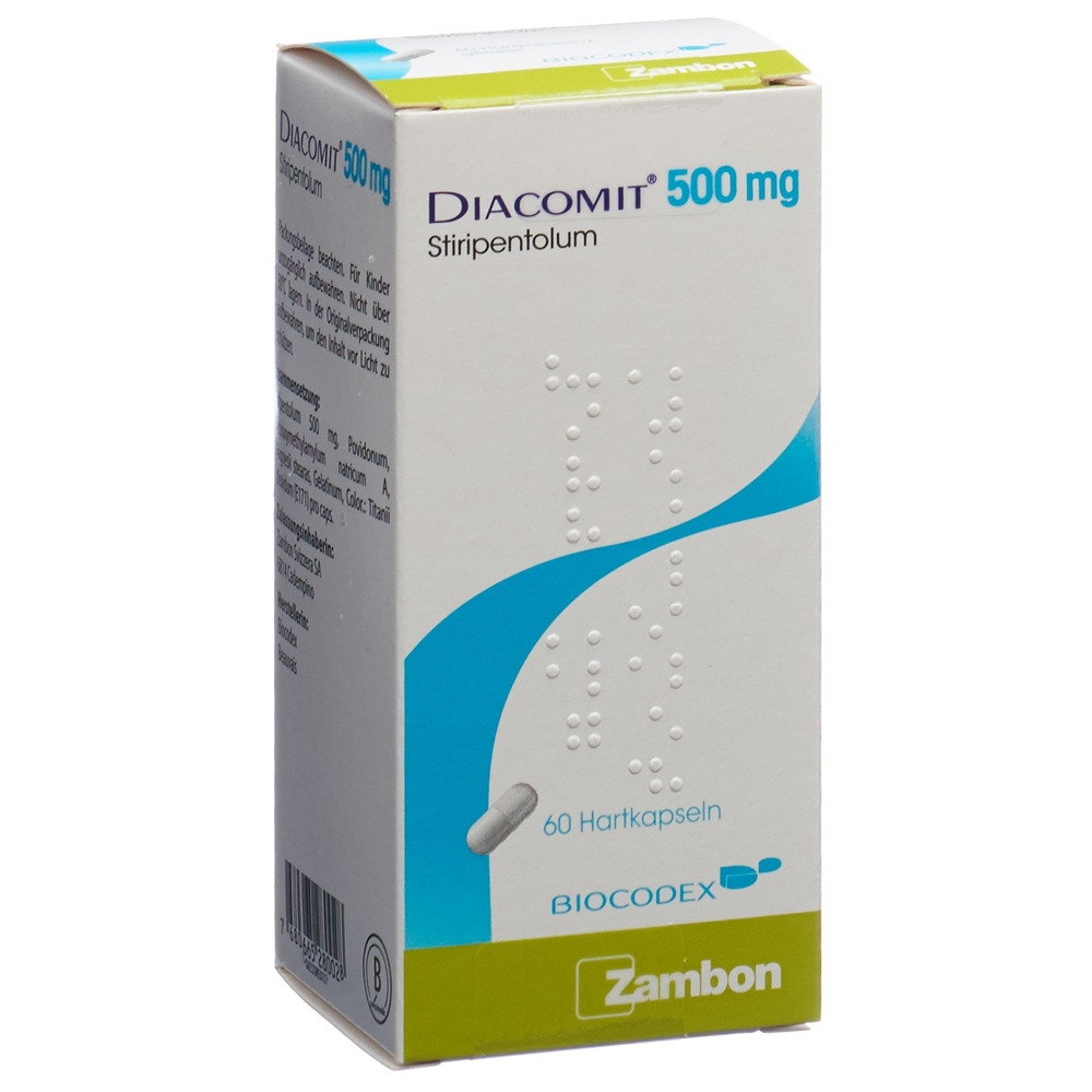 Diacomit 500 mg, capsule rigide