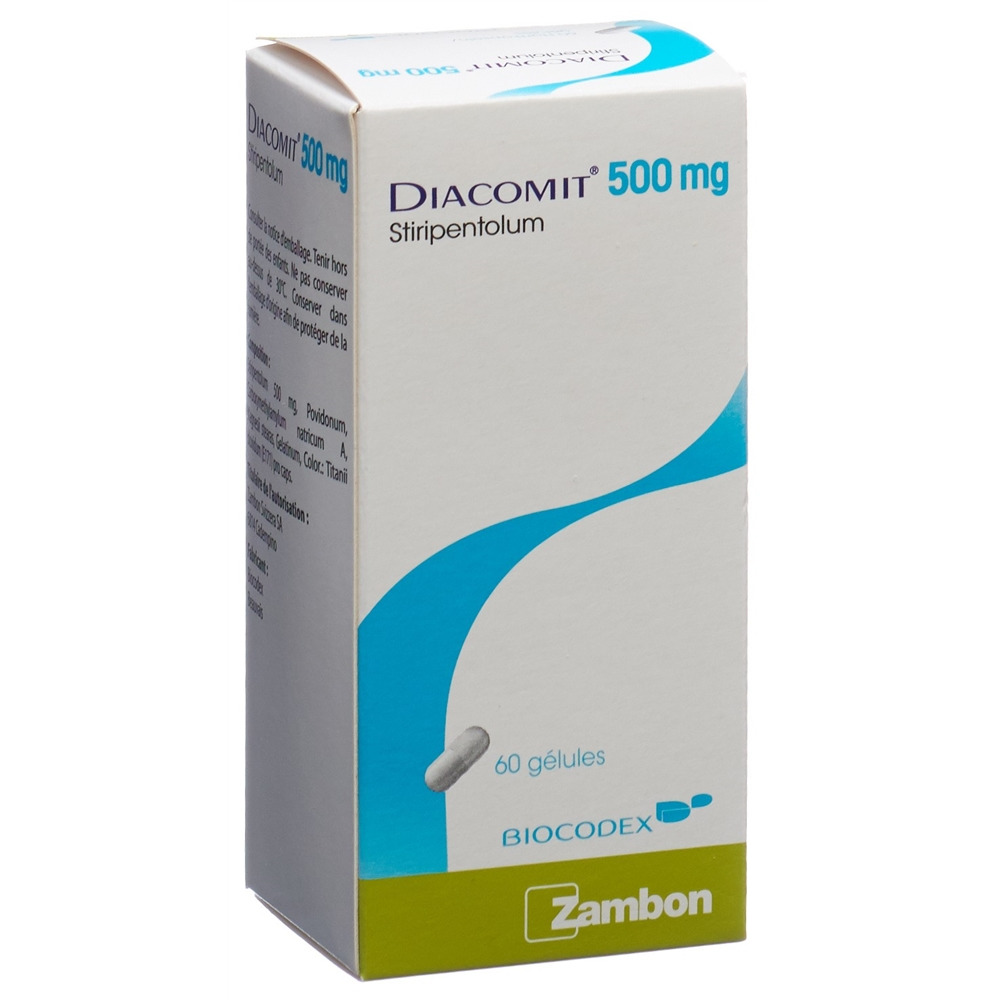 Diacomit 500 mg, capsule rigide