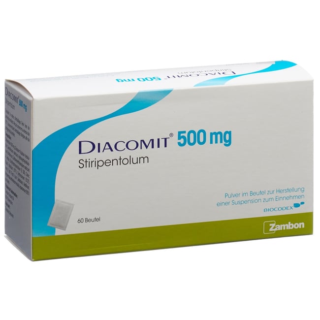 Diacomit 250mg, polvere per sospensione orale in bustine