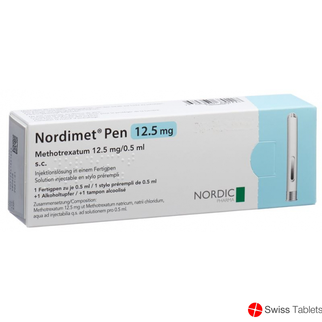 Nordimet 12.5 mg/0.5 ml, Injektionslösung im Fertigpen