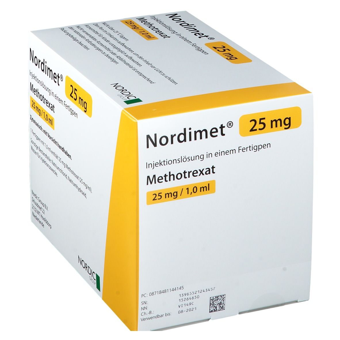 Nordimet 25 mg/1.0 ml, Injektionslösung im Fertigpen