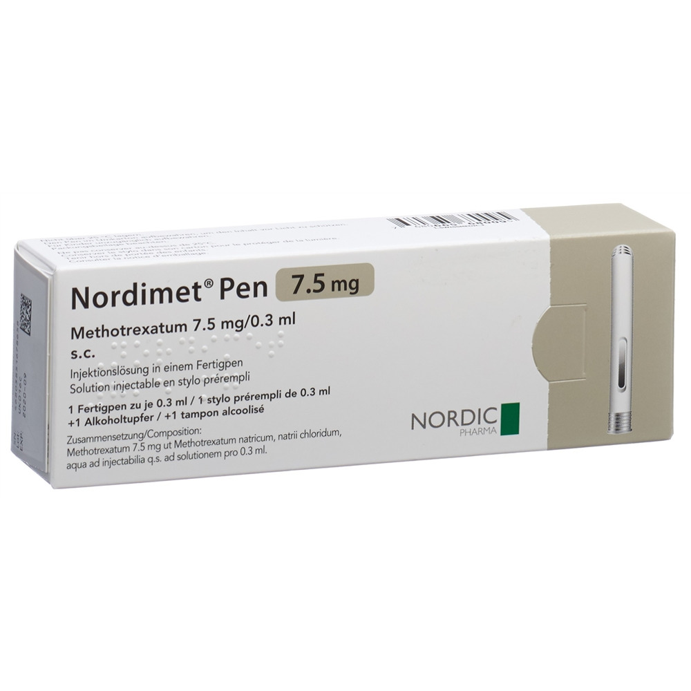 Nordimet 7.5 mg/0.3 ml, Injektionslösung im Fertigpen