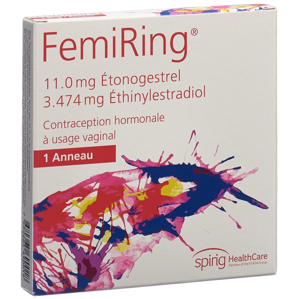 FEMIRING anneau vaginal sach 1 pce