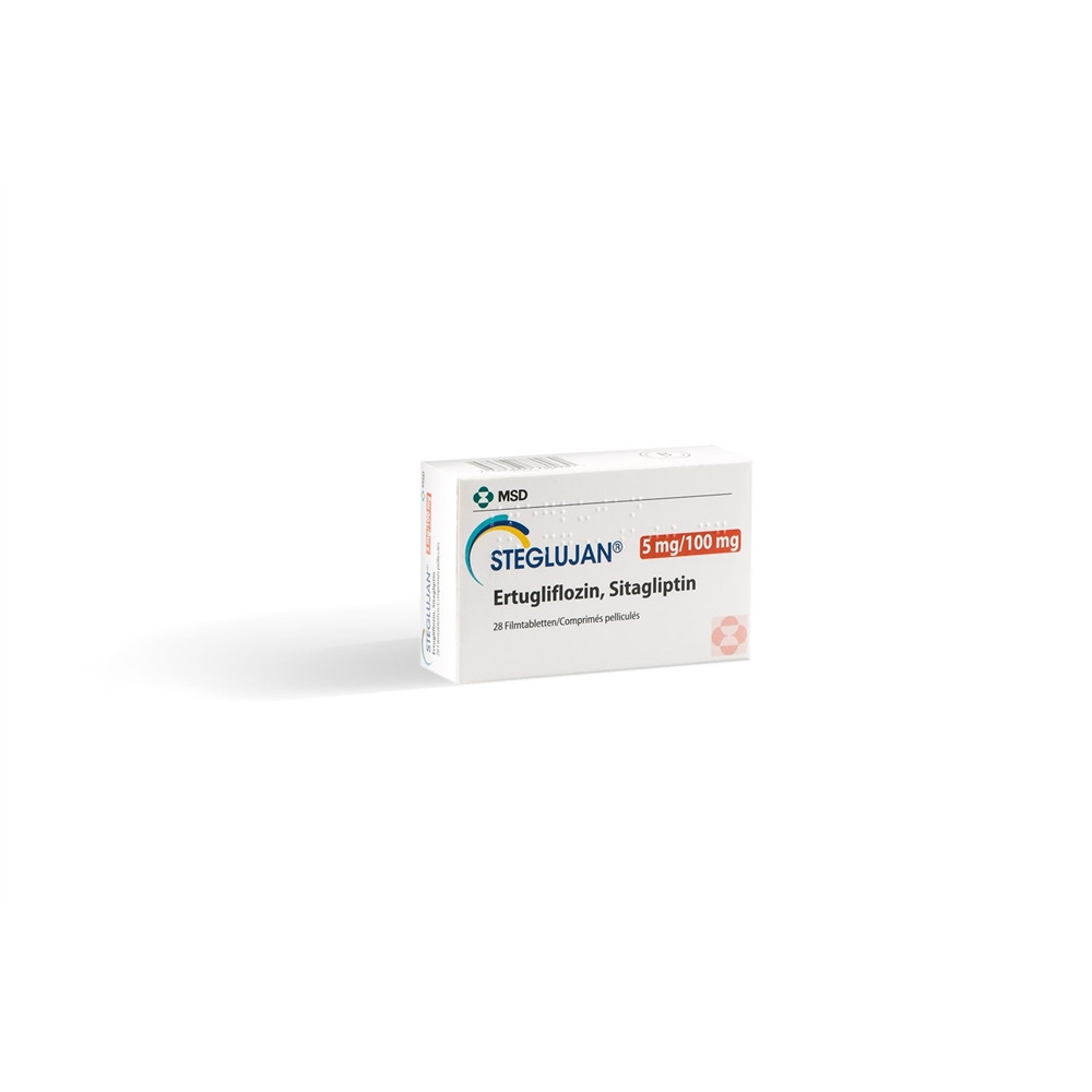 STEGLUJAN 5 mg /100 mg cpr pellic 5 mg 28 pce