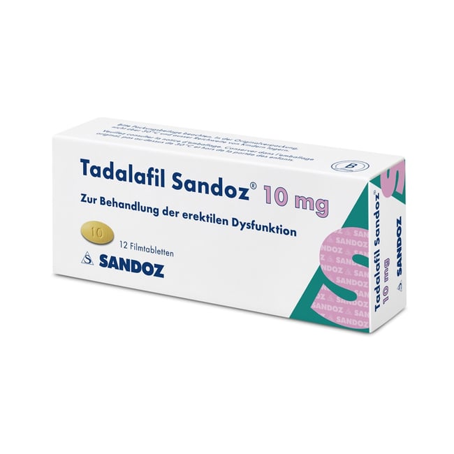 Tadalafil Sandoz 20mg, Filmtabletten