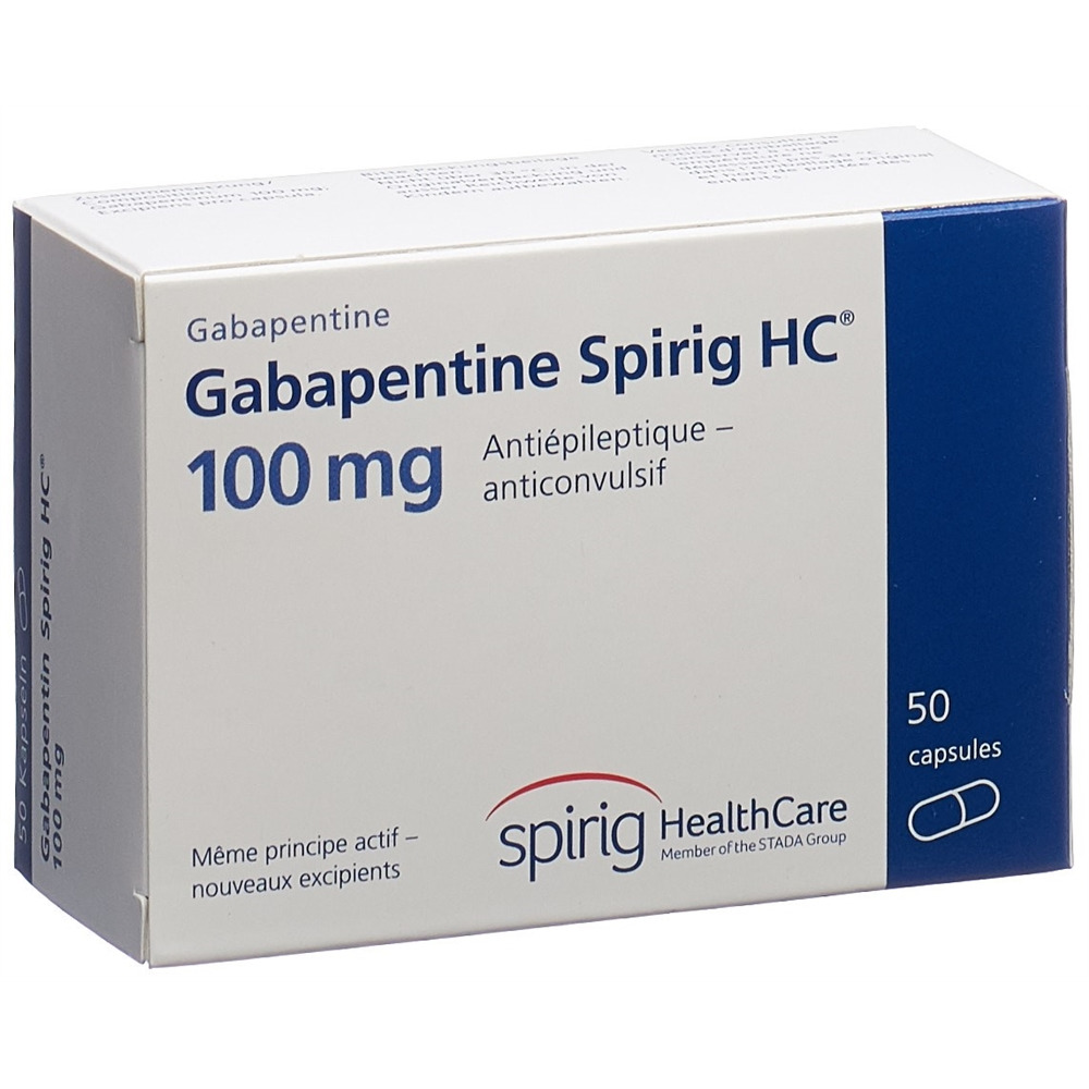 Gabapentin Spirig HC 100mg, Kapseln