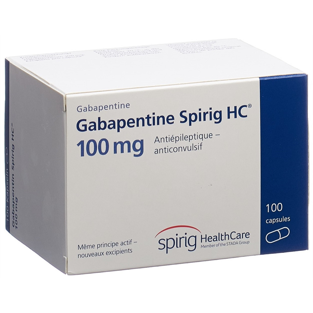 Gabapentin Spirig HC 100mg, Kapseln