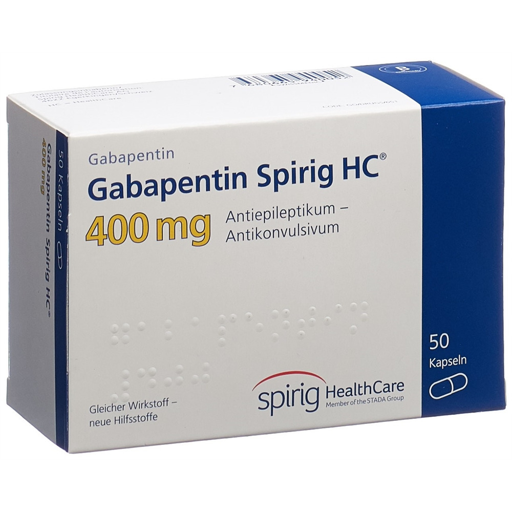 Gabapentin Spirig HC 400mg, Kapseln