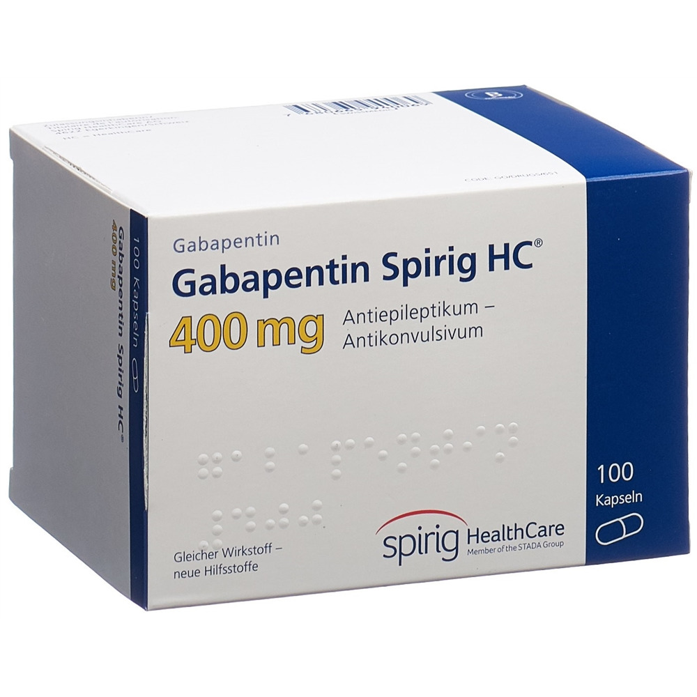 Gabapentin Spirig HC 400mg, Kapseln