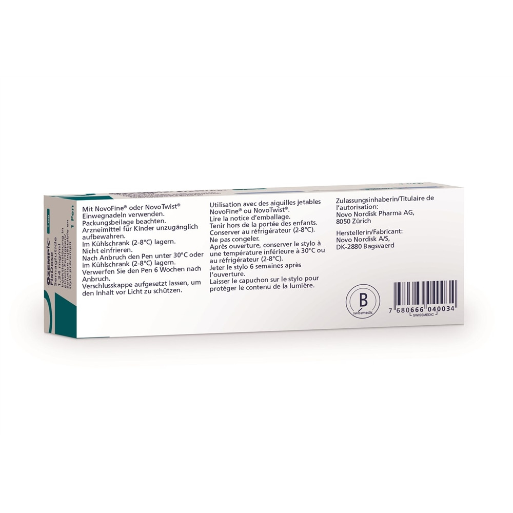 OZEMPIC FixDose 1 mg stylo pré