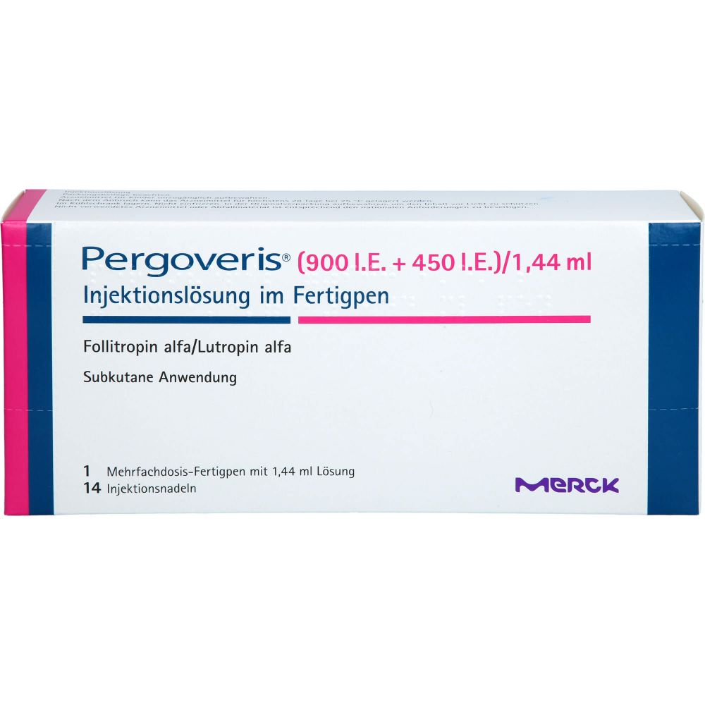 Pergoveris Pen 900 IE/450 IE/1.44 ml, Injektionslösung im Fertigpen