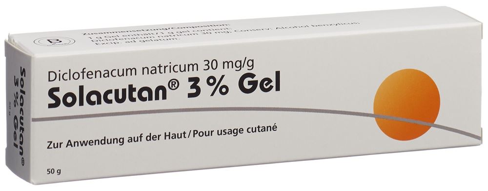 Solacutan 3%, Gel