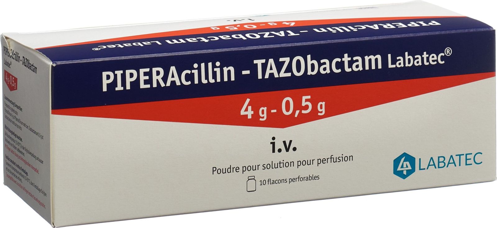 PIPERACILLIN TAZOB. Viatris 4 g/0.5 g flac