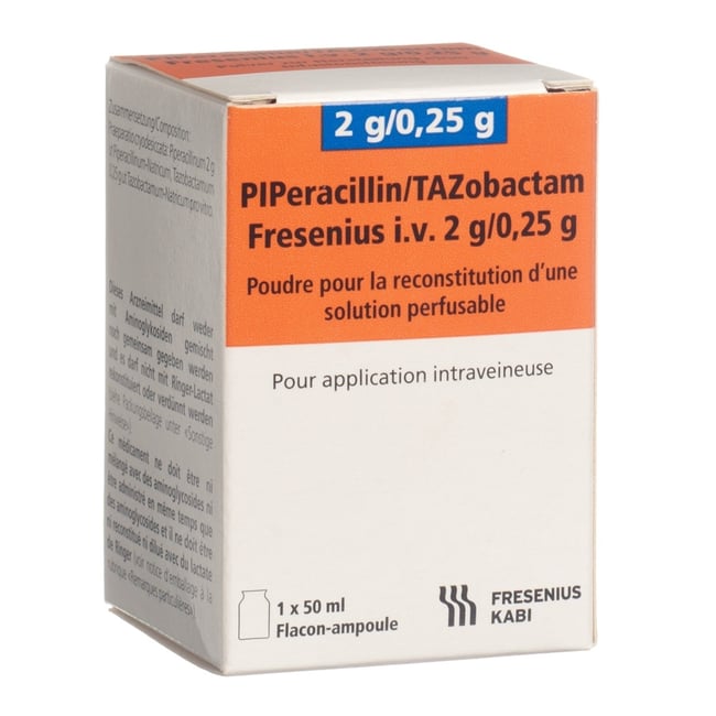 PIPERACILLIN TAZOB. Viatris 4 g/0.5 g flac