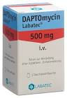DAPTOMYCIN Labatec subst sèche 500 mg flac