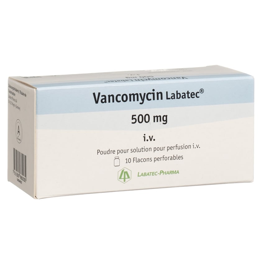 DAPTOMYCIN Labatec subst sèche 500 mg 5 pce