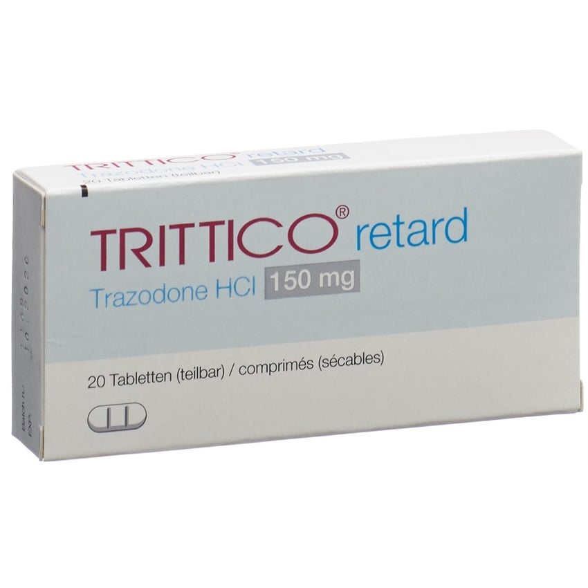 Trittico Uno 150 mg, comprimés à libération prolongée