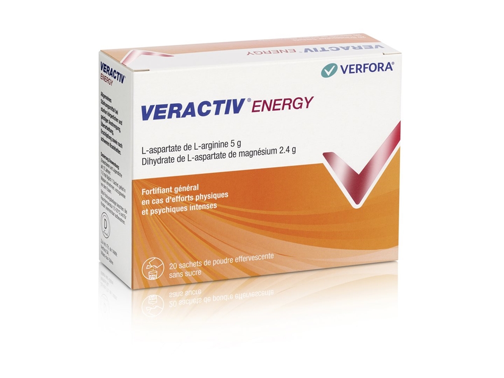 VERACTIV ENERGY pdr eff sach 20 pce