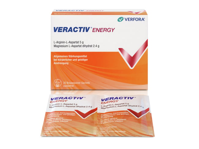 Veractiv Energy, poudre effervescente