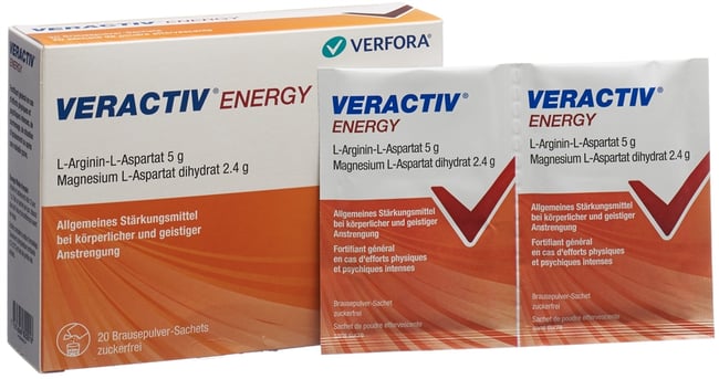 Veractiv Energy, poudre effervescente