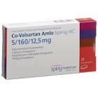 Co-Valsartan Amlo Spirig HC 5/160/12.5mg, Filmtabletten