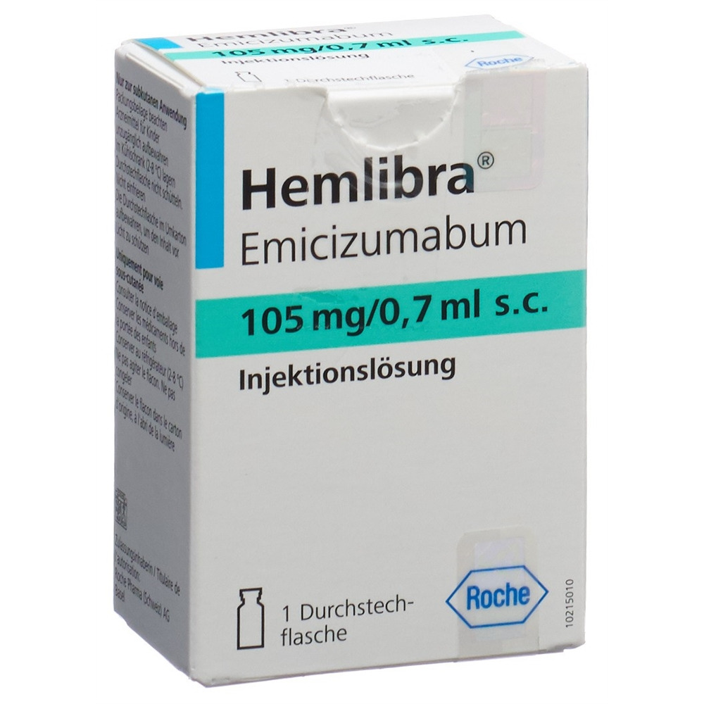 HEMLIBRA sous-cutané sol inj 105 mg/0.7 ml flac