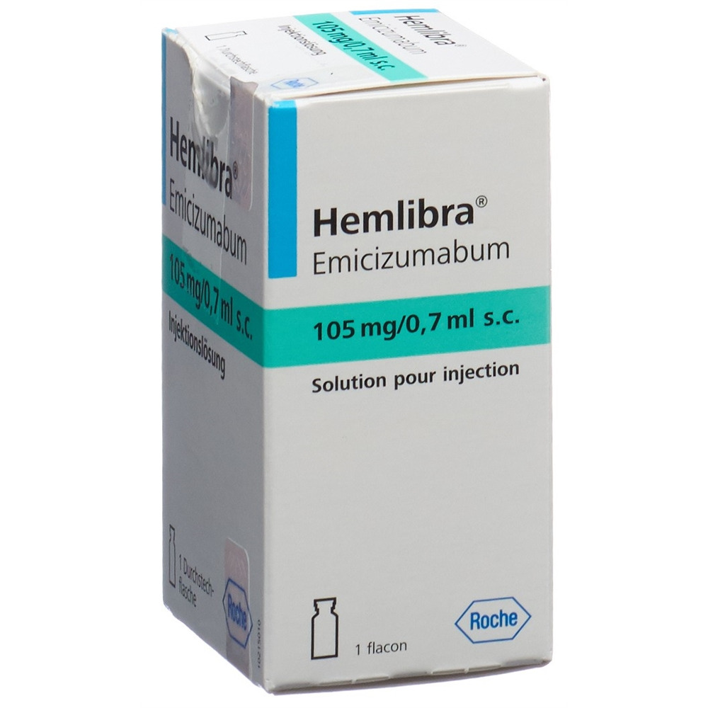 HEMLIBRA sous-cutané sol inj 105 mg/0.7 ml flac