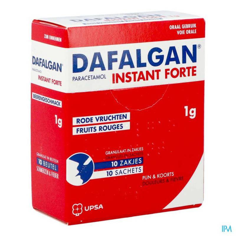 Dafalgan i.v. 1 g, Infusionslösung