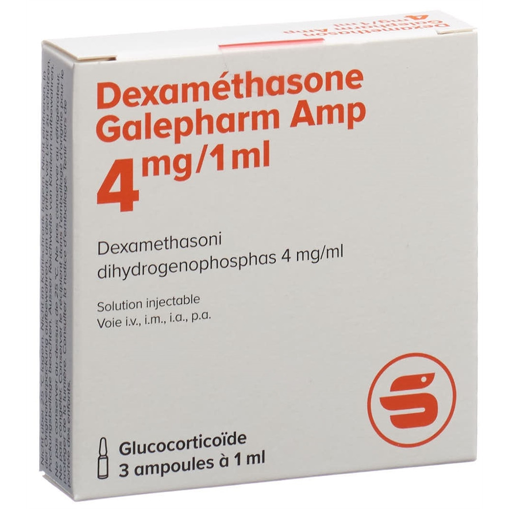 DEXAMETHASONE Galepharm Amp 4 mg/ml 3 x 1 ml