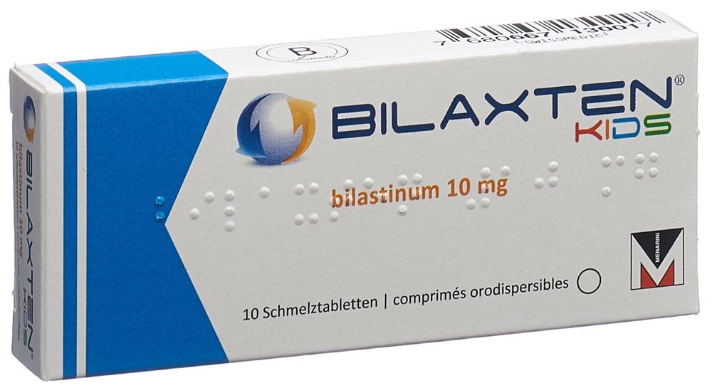 BILAXTEN kids cpr orodisp 10 mg 10 pce