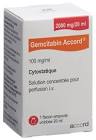 GEMCITABIN Accord 2000 mg/20ml flac