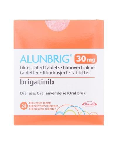 Alunbrig 30 mg, Filmtabletten