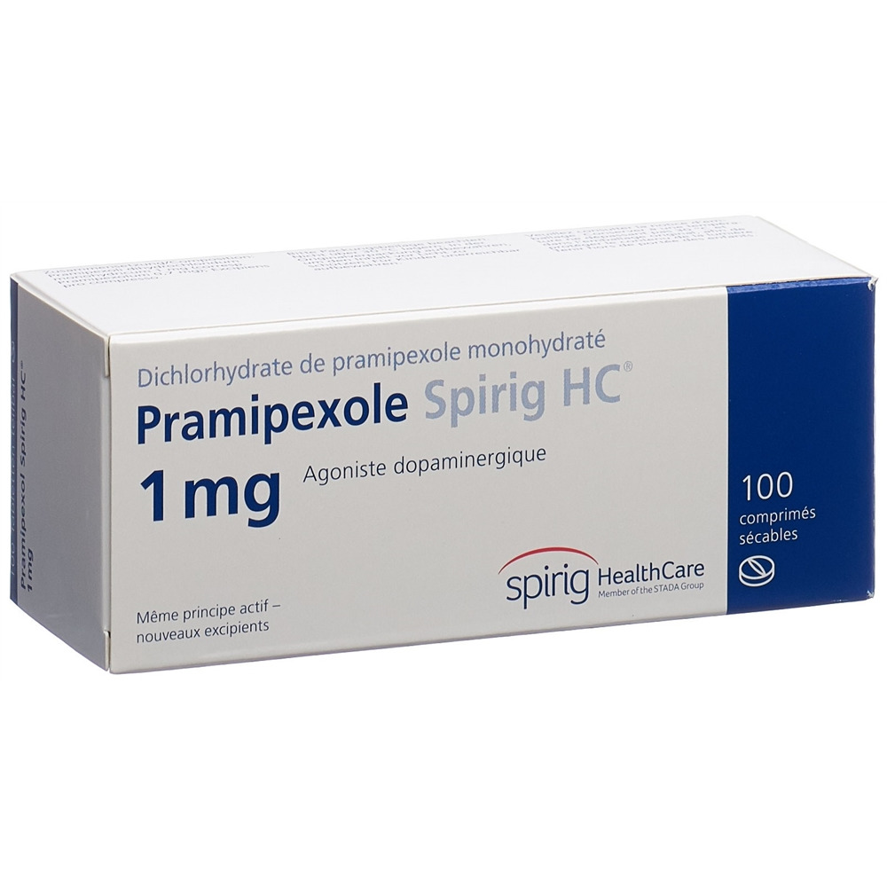 Pramipexol Spirig HC 1 mg, Tabletten
