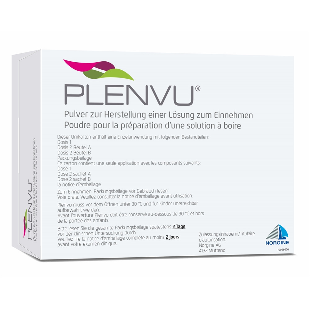 Plenvu, Pulver