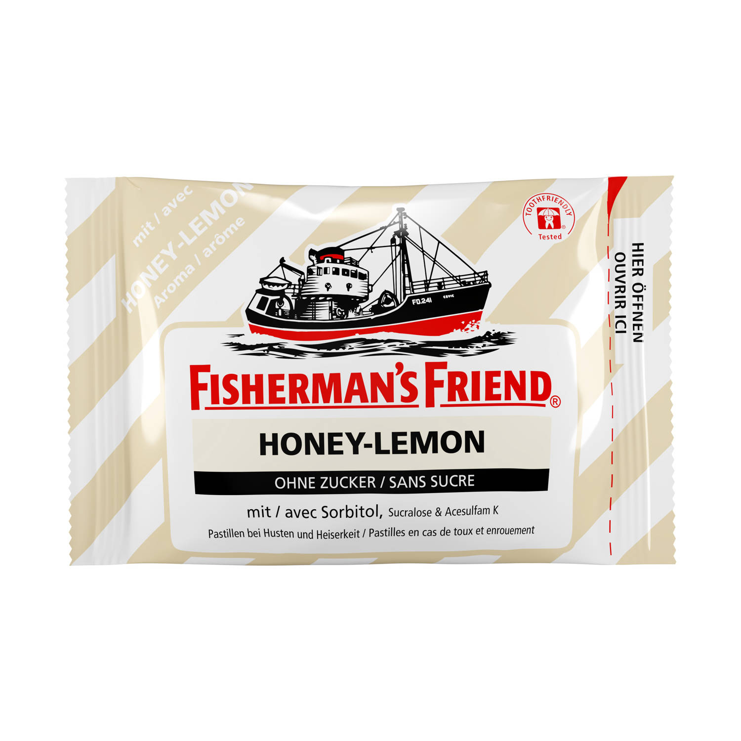 Fisherman's Friend Honey-Lemon Halspastillen, Lutschtabletten