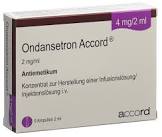 ONDANSETRON Accord conc perf 4 mg/2ml 5 amp 2 ml