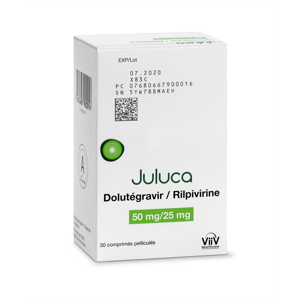 Juluca 50 mg, Filmtabletten