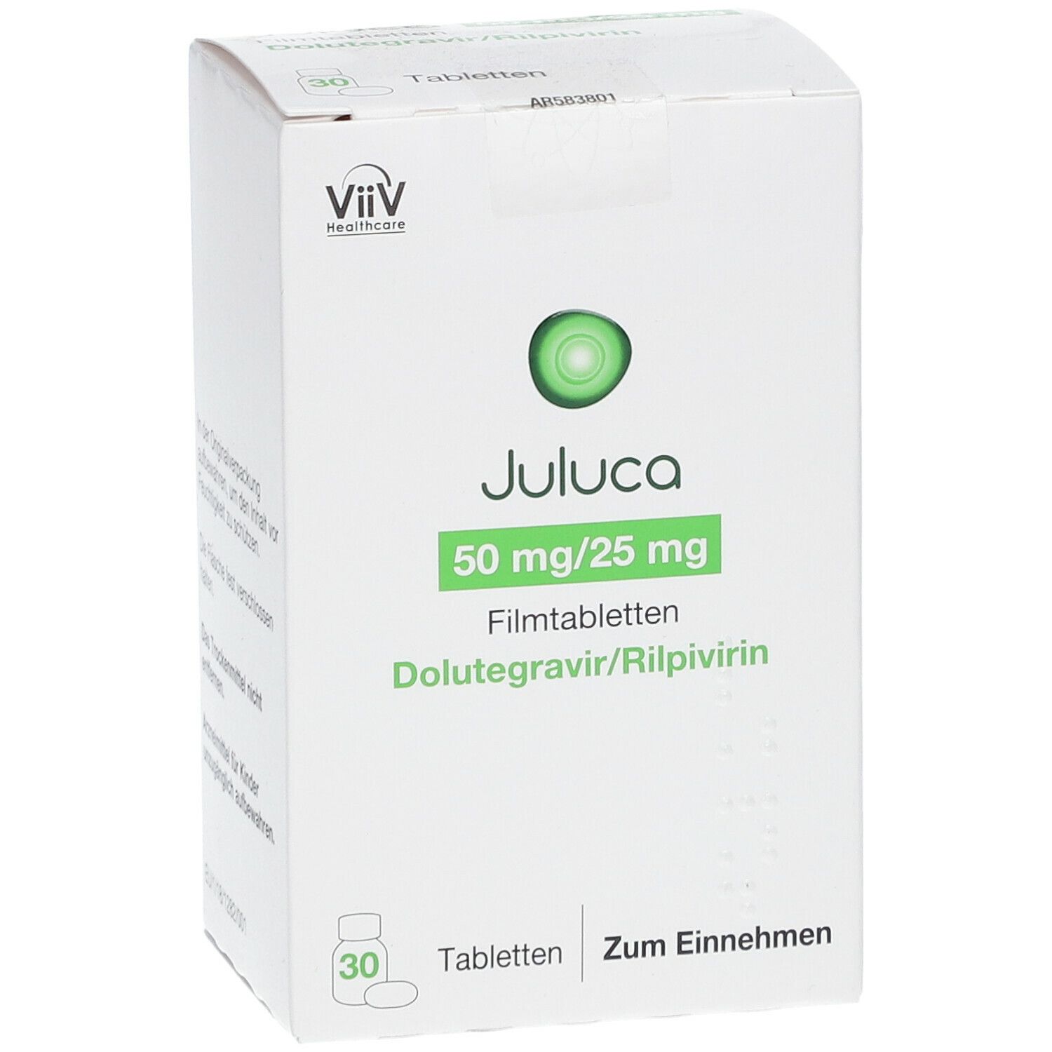 Juluca 50 mg, Filmtabletten