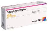 SITAGLIPTIN Mepha cpr pell 25 mg 28 pce