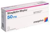 SITAGLIPTIN Mepha cpr pell 50 mg 28 pce