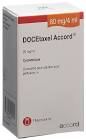 DOCETAXEL Accord conc perf 80 mg/4ml 30x22mm