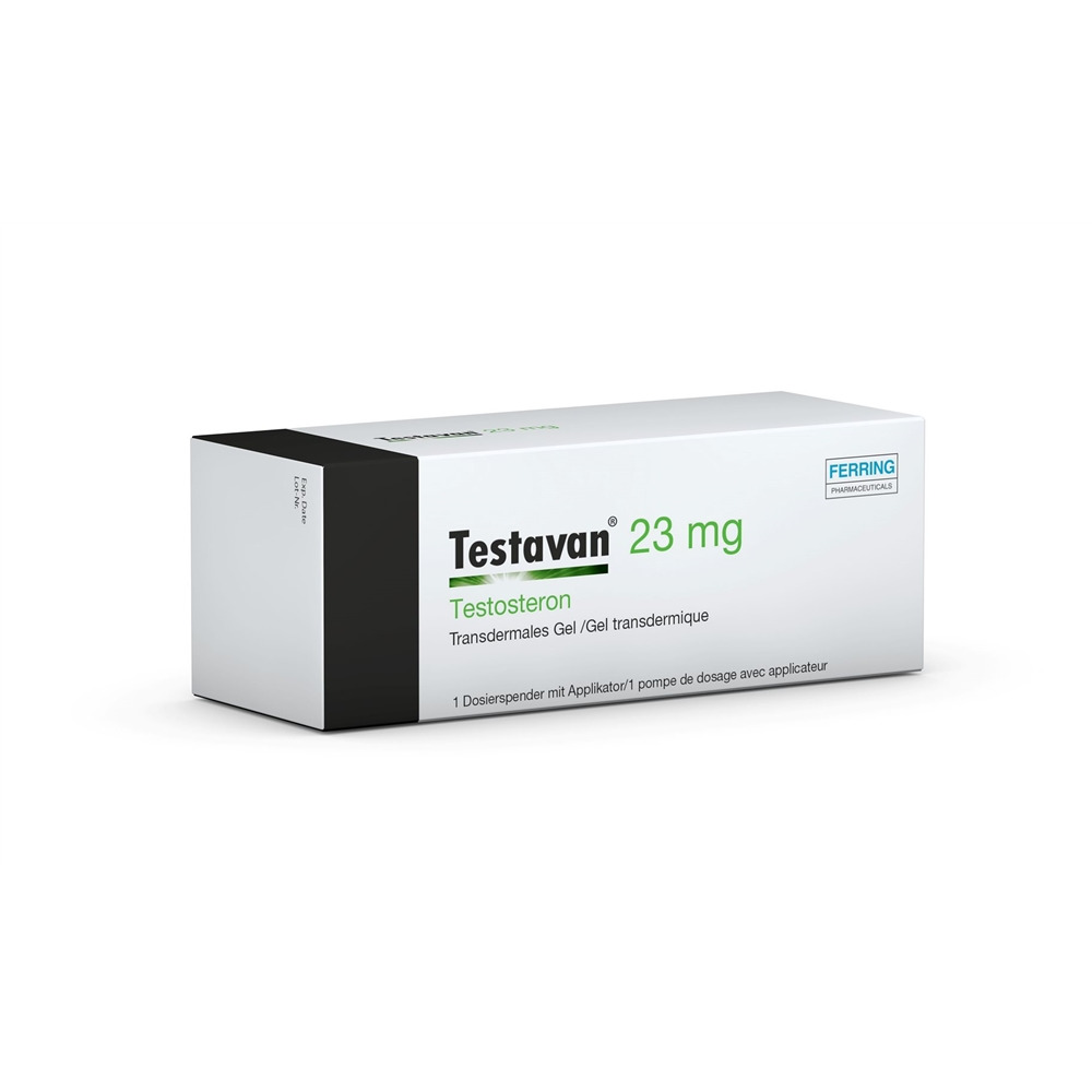 TESTAVAN gel 23 mg fl dos 85.5 g