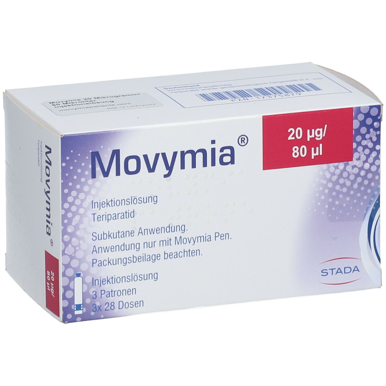 Movymia, Injektionslösung