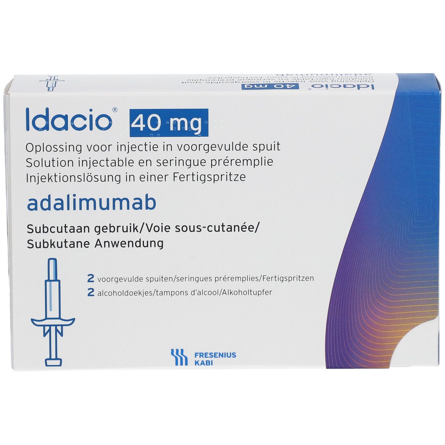 Idacio 40 mg/ 0.8 ml, Injektionslösung in Fertigspritze