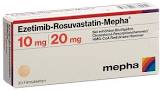 Ezetimib-Rosuvastatin-Mepha 10 mg/20 mg, Kapseln