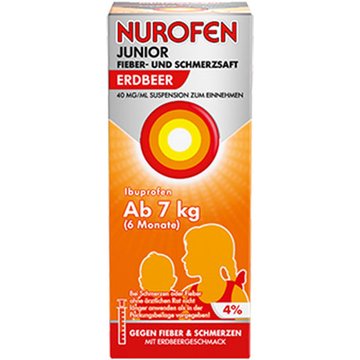 Nurofen Junior forte Erdbeer, Suspension zum Einnehmen