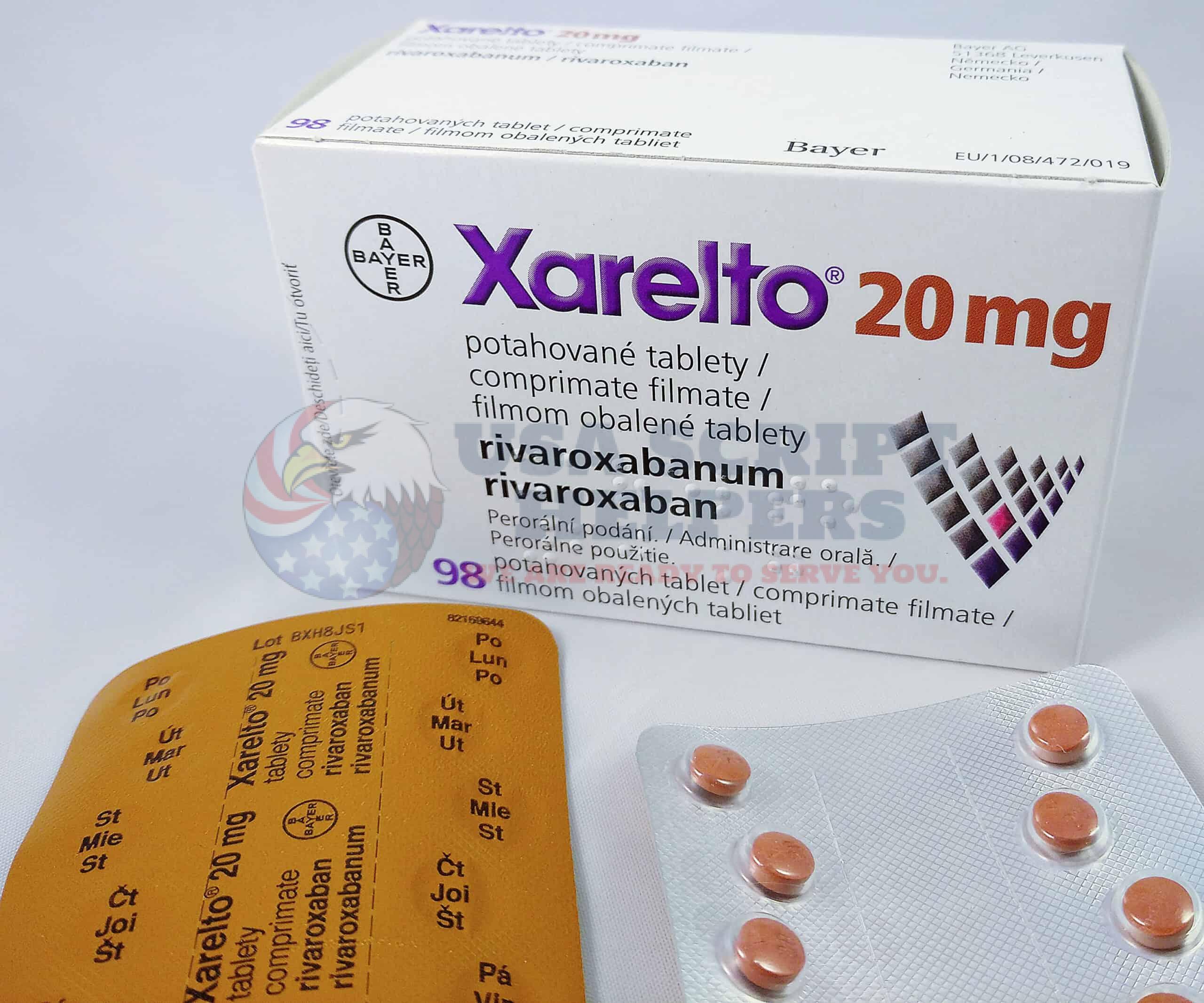 Xarelto vascular 2,5 mg, Filmtabletten