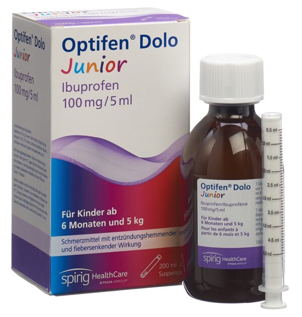 Optifen Junior, Suspension zum Einnehmen